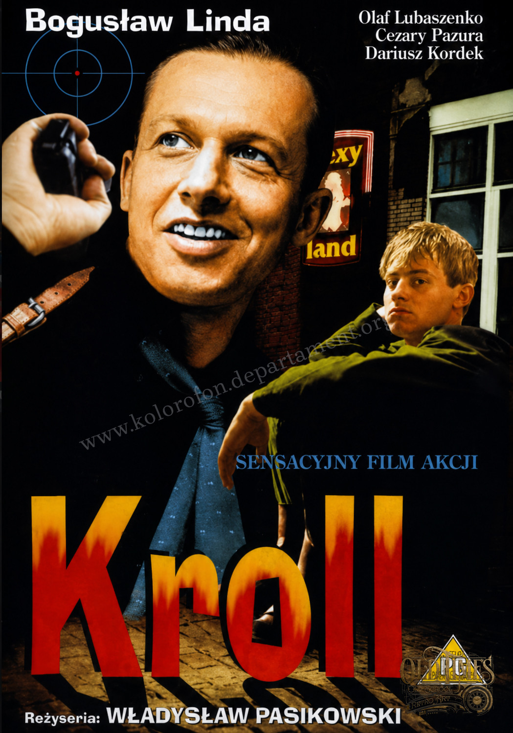 Plakaty filmowe Polska Klasyka - Kroll 1991 v2 - Plakat wysokiej jakości 8K 3 Kroll 2 polska klasyka filmowa plakaty filmowe wysokiej jakości_